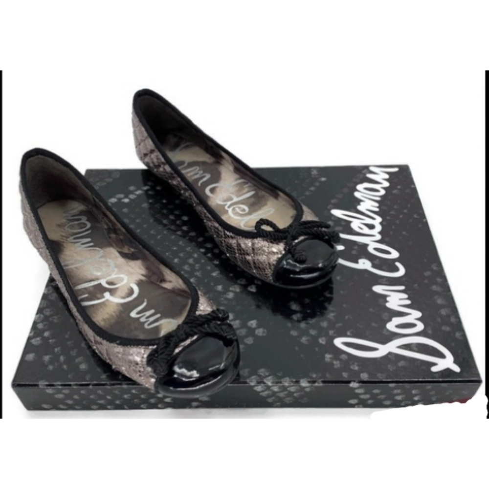 Sam Edelman Calipso Metallic Ballet Flats